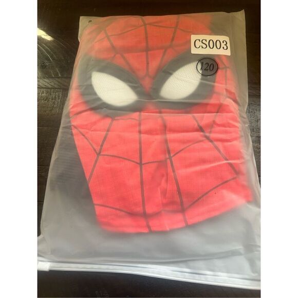 Superhero Costume Kids size medium 8-9 Spandex Halloween cosplay Jumpsuit - Picture 5 of 6